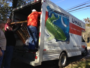 loading truck